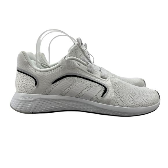 Adidas Womens Shoes 9 White Black Edge Lux 5 Athletic Running Sneakers H03865 - Picture 1 of 12